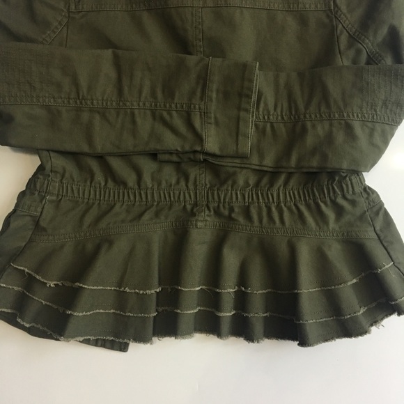 Collection B Army Green Jacket - Picture 4 of 5